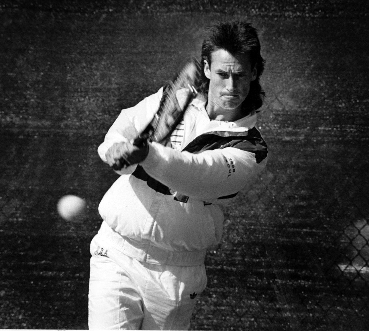 Tennis star Ken Flach